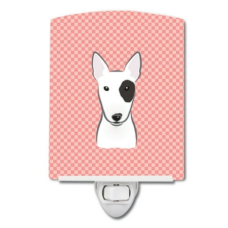 Caroline s Treasures BB1209CNL Checkerboard Pink Bull Terrier Ceramic Night Light 6x4x3 multicolor
Caroline s Treasures BB1209CNL Checkerboard Pink Bull Terrier Ceramic Night Light 6x4x3 multicolor