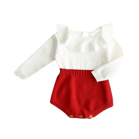 QWERTYU Infant Baby Toddler Children Knitted Long Sleeve Color Block Bodysuit for Girl Boy 3M-3Y 80
QWERTYU Infant Baby Toddler Children Knitted Long Sleeve Color Block Bodysuit for Girl Boy 3M-3Y 80