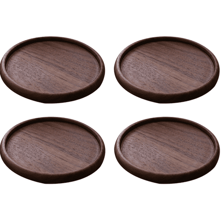 Wooden Coasters for Drinks - Natural Acacia Wood Drink Coaster Set for Drinking Glasses Tabletop Protection for Any Table Type 2 Round
Wooden Coasters for Drinks - Natural Acacia Wood Drink Coaster Set for Drinking Glasses Tabletop Protection for Any Table Type 2 Round