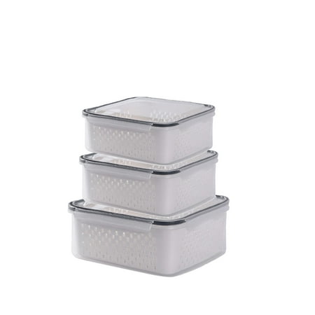Gyedtr Spring Home Decor 3 Pack Fruit And Vegetable Storage Containers For For Fridge Draining Fresh Container 3 In 1 Product Storage Co
Gyedtr Spring Home Decor 3 Pack Fruit And Vegetable Storage Containers For For Fridge Draining Fresh Container 3 In 1 Product Storage Co