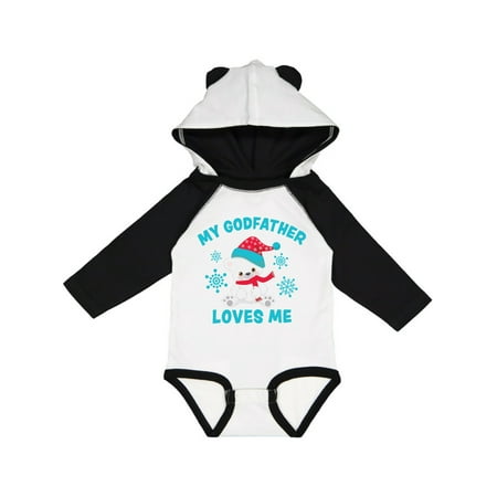 Inktastic Polar Bear My Godfather Loves Me in Santa Hat Gift Baby Boy or Baby Girl Long Sleeve Bodysuit
Inktastic Polar Bear My Godfather Loves Me in Santa Hat Gift Baby Boy or Baby Girl Long Sleeve Bodysuit