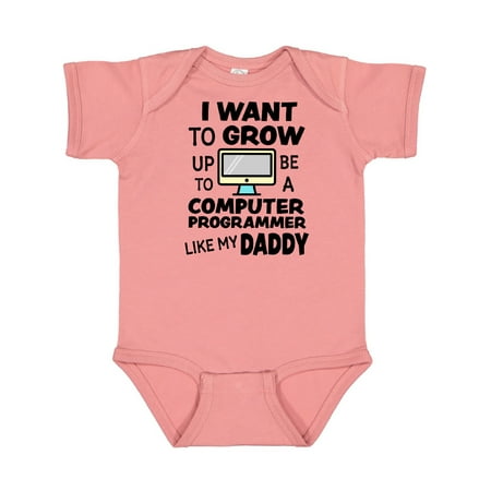 Inktastic I Want To Grow up To Be a Computer Programmer Like My Daddy Gift Baby Boy or Baby Girl Bodysuit
Inktastic I Want To Grow up To Be a Computer Programmer Like My Daddy Gift Baby Boy or Baby Girl Bodysuit