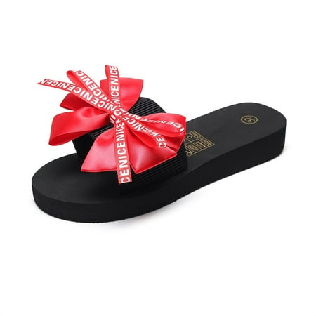 VerPetridure Sandals Women s Sandals Summer Casual Platform Flip Flops Flower Slope Heel Beach Shoes Beach Sandals
VerPetridure Sandals Women s Sandals Summer Casual Platform Flip Flops Flower Slope Heel Beach Shoes Beach Sandals