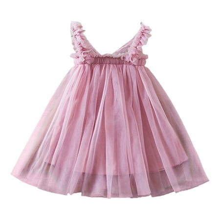 Toddler Summer Sleeveless Princess Lace Girls Dresses Butterflywings Dresses Kids Beach Tutu Casual Birthday Tulle Dresses For 2-3 Years
Toddler Summer Sleeveless Princess Lace Girls Dresses Butterflywings Dresses Kids Beach Tutu Casual Birthday Tulle Dresses For 2-3 Years