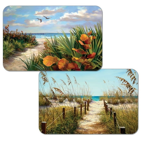Wipe-Clean Reversible Decofoam Placemats Path to The Ocean Set of 2 Made in The USA
Wipe-Clean Reversible Decofoam Placemats Path to The Ocean Set of 2 Made in The USA