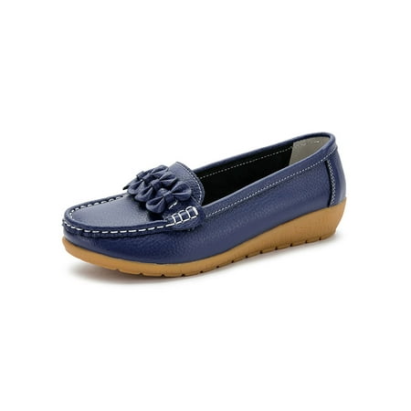 Crocowalk Ladies Flats Slip On Moccasins Comfort Loafers Women Nurse Shoe Walking Breathable Driving Casual Shoes Dark Blue 4.5
Crocowalk Ladies Flats Slip On Moccasins Comfort Loafers Women Nurse Shoe Walking Breathable Driving Casual Shoes Dark Blue 4.5