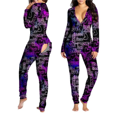 Tangnade home pajamas Women s Button Down Valentine s Day Print Sleepwear Functional Buttoned Flap Adults Jumpsuit 1 Jumpsuits Black M
Tangnade home pajamas Women s Button Down Valentine s Day Print Sleepwear Functional Buttoned Flap Adults Jumpsuit 1 Jumpsuits Black M
