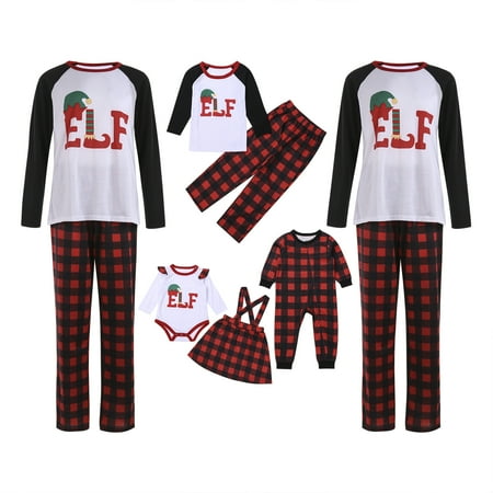 QILINXUAN Family Christmas Pjs Matching Sets Baby Christmas Matching ELF Jammies for Adults and Kids Holiday Xmas Sleepwear Set
QILINXUAN Family Christmas Pjs Matching Sets Baby Christmas Matching ELF Jammies for Adults and Kids Holiday Xmas Sleepwear Set