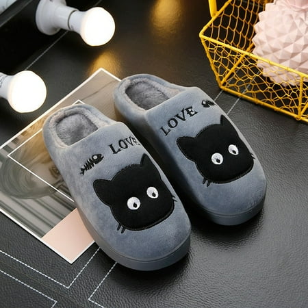 CoCopeaunt Winter House Women Fur Slippers Soft Memory Foam Sole Cute Cat Bedroom Ladies Fluffy Slippers Couples Plush Shoes
CoCopeaunt Winter House Women Fur Slippers Soft Memory Foam Sole Cute Cat Bedroom Ladies Fluffy Slippers Couples Plush Shoes