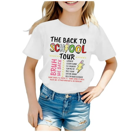 Children s School Season Printed Short Sleeved Round Neck T Shirt Toddler Shirts for Girls Toddler Girls Short Pajamas Toddler Girl Outfits Bike Girl Shirt Toddler Girl Shirt Kids T Shirt Long Sleeve
Children s School Season Printed Short Sleeved Round Neck T Shirt Toddler Shirts for Girls Toddler Girls Short Pajamas Toddler Girl Outfits Bike Girl Shirt Toddler Girl Shirt Kids T Shirt Long Sleeve