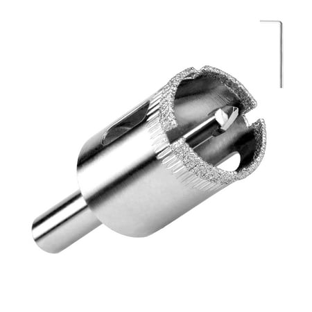 1.1 Inch Diamond Hole Saw With Center Drill Bit for Glass Ceramic Marble Porcelain Tile Glass Granite Quartz Gemstone (28mm)
1.1 Inch Diamond Hole Saw With Center Drill Bit for Glass Ceramic Marble Porcelain Tile Glass Granite Quartz Gemstone (28mm)