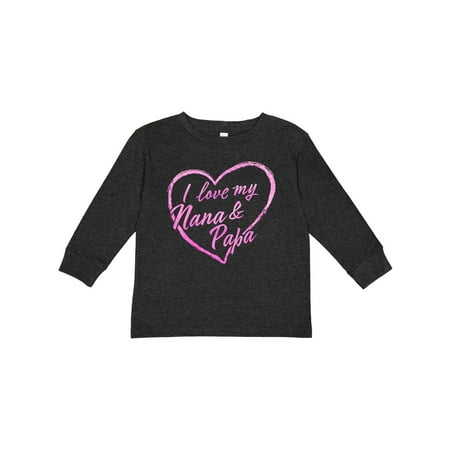 Inktastic I Love My Nana and Papa in Pink Chalk Heart Gift Toddler Boy or Toddler Girl Long Sleeve T-Shirt
Inktastic I Love My Nana and Papa in Pink Chalk Heart Gift Toddler Boy or Toddler Girl Long Sleeve T-Shirt