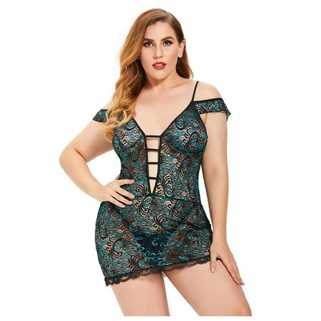 JeashCHAT Lingerie for Women Sexy New Sexy Plus Size Lingerie Lace Nightwear Underwear Sleepwear Stylish Nightwear
JeashCHAT Lingerie for Women Sexy New Sexy Plus Size Lingerie Lace Nightwear Underwear Sleepwear Stylish Nightwear