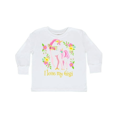 Inktastic I Love My Gigi Unicorn with Pink and Yellow Flowers Gift Toddler Boy or Toddler Girl Long Sleeve T-Shirt
Inktastic I Love My Gigi Unicorn with Pink and Yellow Flowers Gift Toddler Boy or Toddler Girl Long Sleeve T-Shirt