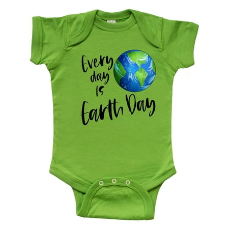 Inktastic Every Day is Earth Day Gift Baby Boy or Baby Girl Bodysuit