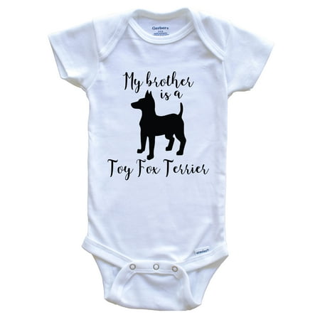 My Brother Is A Toy Fox Terrier Cute Dog Baby Bodysuit - Toy Fox Terrier One Piece Baby Bodysuit 6-9 Months White
My Brother Is A Toy Fox Terrier Cute Dog Baby Bodysuit - Toy Fox Terrier One Piece Baby Bodysuit 6-9 Months White