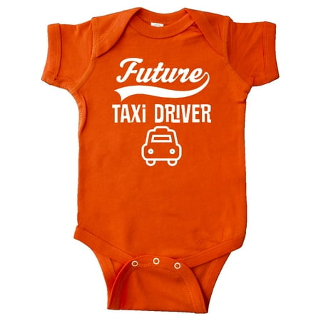 Inktastic Future Taxi Driver Gift Baby Boy or Baby Girl Bodysuit