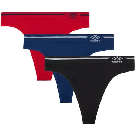 Umbro Women s Seamless Thong Panties 3 Pack
