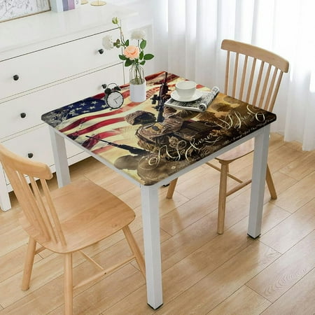 YANMS American Flag Square Table Cover for Picnic Dining Kitchen Farmhouse 100% Polyester Fiber 46*46
YANMS American Flag Square Table Cover for Picnic Dining Kitchen Farmhouse 100% Polyester Fiber 46*46