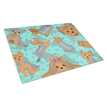 Carolines Treasures MLM1061LCB 15 x 12 in. Blue Blue & Tan Yorkie Glass Cutting Board - Large
Carolines Treasures MLM1061LCB 15 x 12 in. Blue Blue & Tan Yorkie Glass Cutting Board - Large