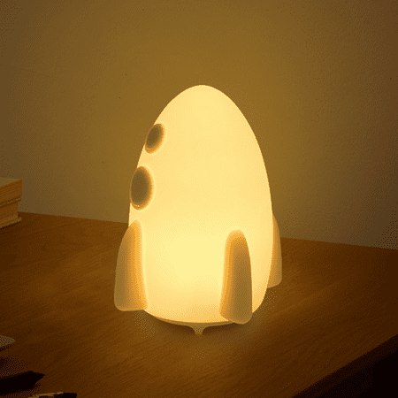 Night Light Non-Glaring Multiple Light Colors USB Charging Touch Control Decorative Silicone Touch Sensor Rocket Shape Night Lamp Baby Gifts(USB)
Night Light Non-Glaring Multiple Light Colors USB Charging Touch Control Decorative Silicone Touch Sensor Rocket Shape Night Lamp Baby Gifts(USB)