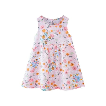 Summer Savings! Yievot Girls Dress Sleeveless Casual Summer Sundress Cute Printed Causal Newborn Baby Girl Dresses 1-7 Years 2024 Baby Girl Dress Clothes on Clearance
Summer Savings! Yievot Girls Dress Sleeveless Casual Summer Sundress Cute Printed Causal Newborn Baby Girl Dresses 1-7 Years 2024 Baby Girl Dress Clothes on Clearance