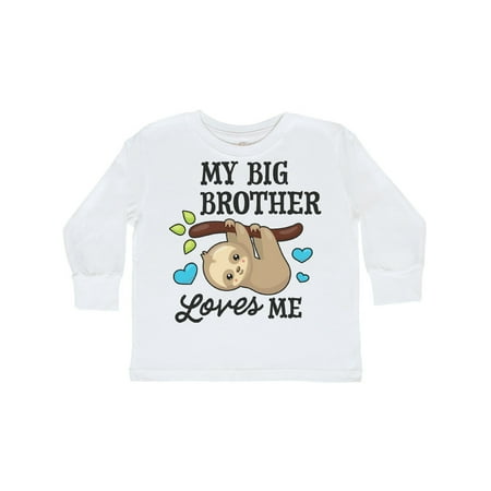 Inktastic My Big Brother Loves Me with Sloth and Hearts Gift Toddler Boy or Toddler Girl Long Sleeve T-Shirt
Inktastic My Big Brother Loves Me with Sloth and Hearts Gift Toddler Boy or Toddler Girl Long Sleeve T-Shirt