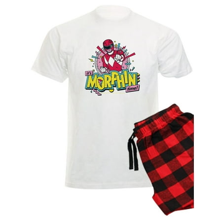 CafePress - Power Rangers Morphin Time - Men s Light Pajamas