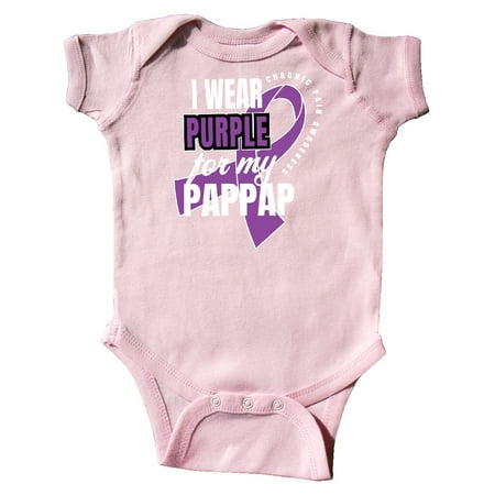 Inktastic Chronic Pain I Wear Purple For My Pappap Gift Baby Boy or Baby Girl Bodysuit
Inktastic Chronic Pain I Wear Purple For My Pappap Gift Baby Boy or Baby Girl Bodysuit