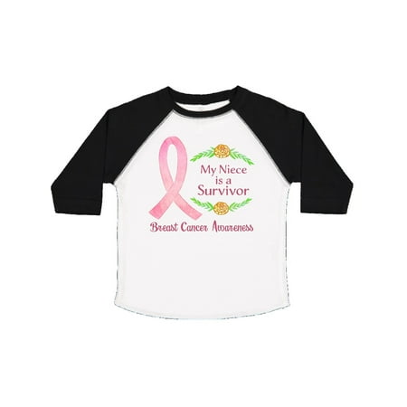 Inktastic My Niece is a Survivor Breast Cancer Awareness Gift Toddler Boy or Toddler Girl T-Shirt
Inktastic My Niece is a Survivor Breast Cancer Awareness Gift Toddler Boy or Toddler Girl T-Shirt