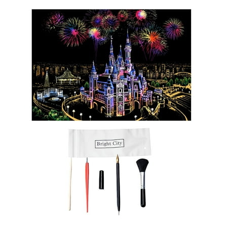 HP95 Landscape scratch painting creative people provide the perfect soothing gift
HP95 Landscape scratch painting creative people provide the perfect soothing gift