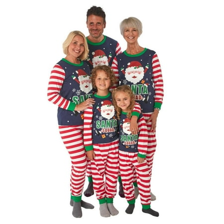 Hirigin Christmas Dad Mom Boy Christmas Family Matching Pajama Set Xmas Santa Striped Sleepwear
Hirigin Christmas Dad Mom Boy Christmas Family Matching Pajama Set Xmas Santa Striped Sleepwear