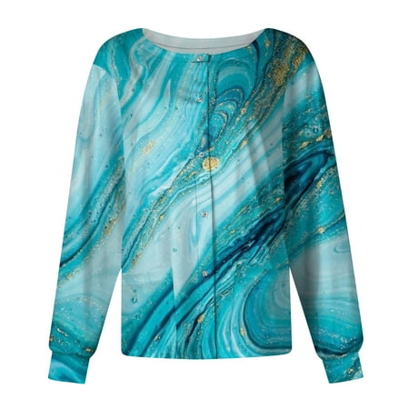 PURJKPU Scrub Jackets for Women Cute Marble Printed Scrub Top Long Sleeve Workwear Snap Front Working Uniform Long Sleeve Scrubs Jackets with Pocket Sky Blue M
PURJKPU Scrub Jackets for Women Cute Marble Printed Scrub Top Long Sleeve Workwear Snap Front Working Uniform Long Sleeve Scrubs Jackets with Pocket Sky Blue M