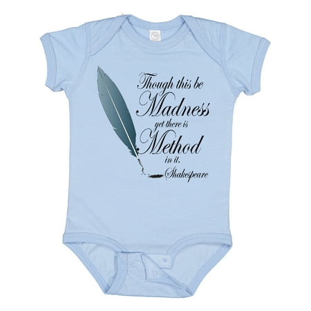 Inktastic Shakespeare Hamlet Madness Gift Baby Boy or Baby Girl Bodysuit