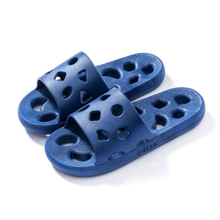 Cathalem Couples Men Shower Room Home Non Slip Breathable Massage Soft Sole Quick Drying Slipper Mens Slippers with Arch Support Blue 8.5
Cathalem Couples Men Shower Room Home Non Slip Breathable Massage Soft Sole Quick Drying Slipper Mens Slippers with Arch Support Blue 8.5