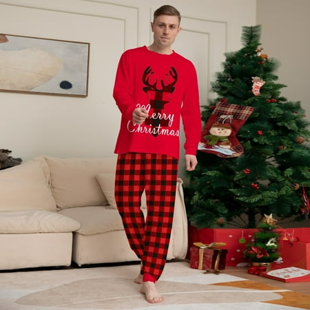 Cuteam Parent-child Pajamas 1 Set Everyday Wear Xmas Element Stylish Mom Dad Kid Family Matching Parent-child Sleepwear
Cuteam Parent-child Pajamas 1 Set Everyday Wear Xmas Element Stylish Mom Dad Kid Family Matching Parent-child Sleepwear
