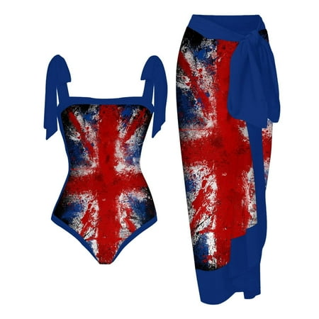 HHei_K Women s Fashion Retro Printed Conservative One-piece Beach Dress Set (2 Piece Set With Bra Pads And No Steel Bra)
HHei_K Women s Fashion Retro Printed Conservative One-piece Beach Dress Set (2 Piece Set With Bra Pads And No Steel Bra)