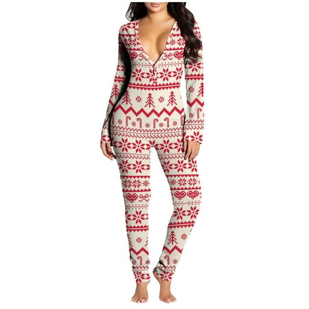 Outfmvch Women’s Trendy V-Neck Printed Button Down Jumpsuit Nightgown Thick Comfortable Pajamas Slim Warm Loungewear Party Family Linen Ladies Jumpsuits
Outfmvch Women’s Trendy V-Neck Printed Button Down Jumpsuit Nightgown Thick Comfortable Pajamas Slim Warm Loungewear Party Family Linen Ladies Jumpsuits