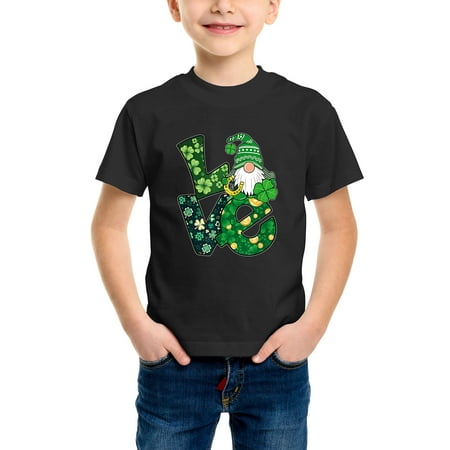 Envmenst Boys Short Sleeve T-Shirt LOVE Patrick Day Gnomes Four Leaf Clover St. Patricks Day Graphic Kids Girls Tees Unisex
Envmenst Boys Short Sleeve T-Shirt LOVE Patrick Day Gnomes Four Leaf Clover St. Patricks Day Graphic Kids Girls Tees Unisex