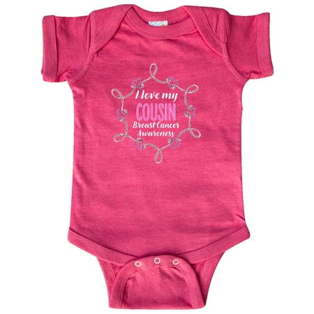 Inktastic I Love My Cousin- Breast Cancer Awareness Gift Baby Boy or Baby Girl Bodysuit
Inktastic I Love My Cousin- Breast Cancer Awareness Gift Baby Boy or Baby Girl Bodysuit