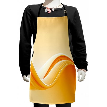 Abstract Kids Apron Vibrant Background with a Big Waved Line Modern Artwork Illustration Boys Girls Apron Bib with Adjustable Ties for Cooking Baking Painting Orange Yellow by Ambesonne
Abstract Kids Apron Vibrant Background with a Big Waved Line Modern Artwork Illustration Boys Girls Apron Bib with Adjustable Ties for Cooking Baking Painting Orange Yellow by Ambesonne