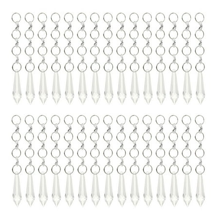 Shebeky 30Pcs Clear Acrylic Hanging Beads Curtains Wedding Decoration Exquisite Craftsmanship Sparkling Sunlight Pendant
Shebeky 30Pcs Clear Acrylic Hanging Beads Curtains Wedding Decoration Exquisite Craftsmanship Sparkling Sunlight Pendant