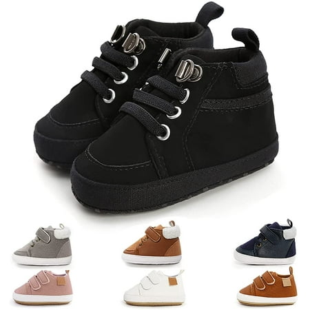 Baby Boys Girl Lace Up Leather Sneakers Soft Rubber Sole Infant Moccasins Newborn Oxford Loafers Rubber Sole Anti-Slip Toddler Wedding Uniform Dress Shoes 0-18 Months
Baby Boys Girl Lace Up Leather Sneakers Soft Rubber Sole Infant Moccasins Newborn Oxford Loafers Rubber Sole Anti-Slip Toddler Wedding Uniform Dress Shoes 0-18 Months