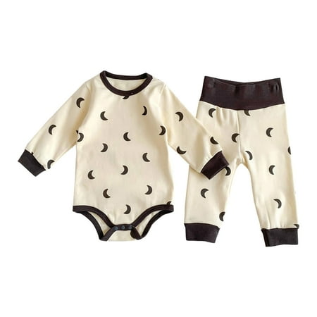 Zlekejiko Baby Girls Boys Print Autumn Star Moon Long Sleeve Romper Bodysuit Long Pants Sweatshirt Pullover Outfits Clothes
Zlekejiko Baby Girls Boys Print Autumn Star Moon Long Sleeve Romper Bodysuit Long Pants Sweatshirt Pullover Outfits Clothes