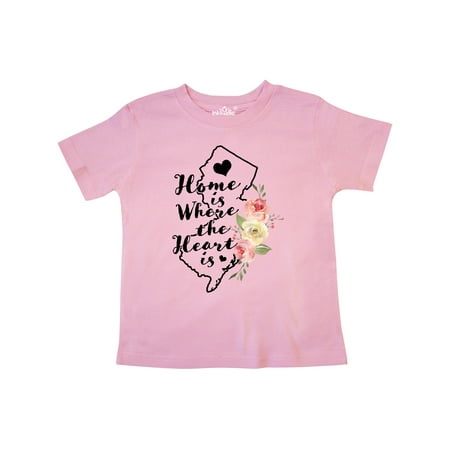 Inktastic New Jersey Home is Where the Heart is with Watercolor Floral Gift Toddler Boy or Toddler Girl T-Shirt
Inktastic New Jersey Home is Where the Heart is with Watercolor Floral Gift Toddler Boy or Toddler Girl T-Shirt