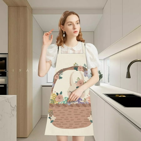 NIUREDLTD Easter Series Household Printing Linen Apron Kitchen Multi Function Apron Funny Personality Creative Apron
NIUREDLTD Easter Series Household Printing Linen Apron Kitchen Multi Function Apron Funny Personality Creative Apron
