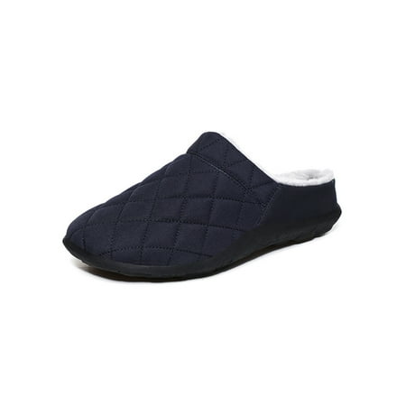 Sanviglor Men Winter Slipper Fluffy Warm Shoes House Slippers Indoor Lightweight Anti-slip Clogs Shoe Comfort Plush Lined Slides Dark Blue 10.5
Sanviglor Men Winter Slipper Fluffy Warm Shoes House Slippers Indoor Lightweight Anti-slip Clogs Shoe Comfort Plush Lined Slides Dark Blue 10.5
