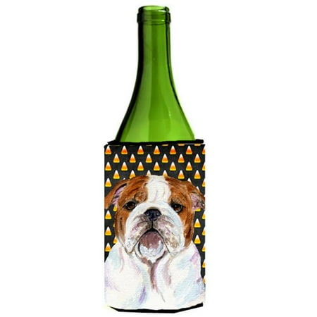 Bulldog English Candy Corn Halloween Portrait Wine bottle sleeve Hugger - 24 Oz.
Bulldog English Candy Corn Halloween Portrait Wine bottle sleeve Hugger - 24 Oz.