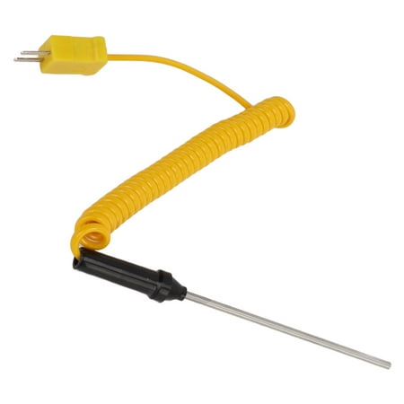 Thermocouple Heat Steel Easy To Operate Rapid Respense Thermocouple Sensor For Factory For Worker For Temperature Testing Temperature Probe Thermocouple
Thermocouple Heat Steel Easy To Operate Rapid Respense Thermocouple Sensor For Factory For Worker For Temperature Testing Temperature Probe Thermocouple