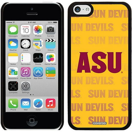 Arizona State Repeating Design on iPhone 5c Thinshield Snap-On Case by Coveroo